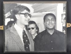 ESTATE OF DAVE PROWSE - PHOTOGRAPH OF PROWSE & MUHAMMAD ALI