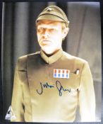 ESTATE OF DAVE PROWSE - STAR WARS - JULIAN GLOVER CELEBRATION SIGNED PHOTO