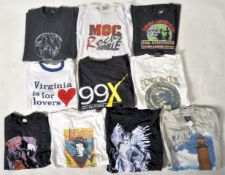 ESTATE OF DAVE PROWSE - COLLECTION OF PERSONALLY OWNED T SHIRTS