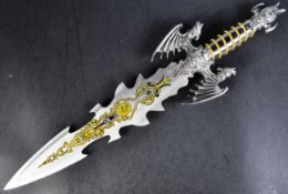 ESTATE OF DAVE PROWSE - DECORATIVE FANTASY DISPLAY KNIFE