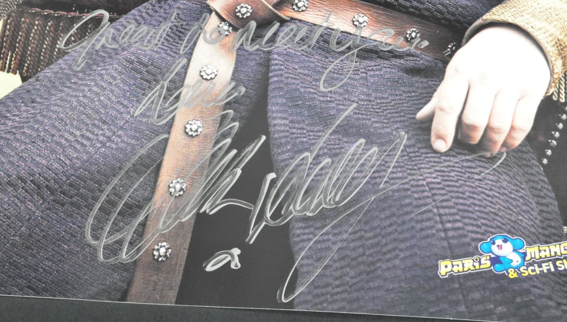 ESTATE OF DAVE PROWSE - GAME OF THRONES MARK ADDY AUTOGRAPH & PHOTO - Image 3 of 4