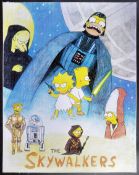 ESTATE OF DAVE PROWSE - THE SIMPSONS - ARTWORK PRINT