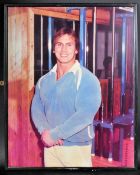 ESTATE OF DAVE PROWSE - LANCE DREHER (MR UNIVERSE) - LARGE SIGNED PHOTO