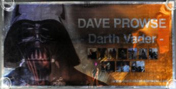 ESTATE OF DAVE PROWSE - STAR WARS - PERSONAL APPEARANCE POSTER