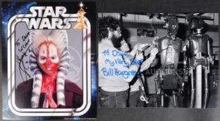 ESTATE OF DAVE PROWSE - STAR WARS - AUTOGRAPHED PHOTOGRAPHS