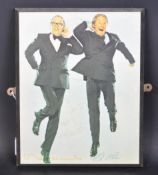 ESTATE OF DAVE PROWSE - MORECAMBE & WISE SIGNED PHOTOGRAPH