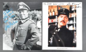 ESTATE OF DAVE PROWSE - 'ALLO 'ALLO - AUTOGRAPHED PHOTOGRAPHS