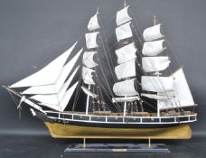 SCRATCH BUILT SAILING SHIP OF CUTTY SARK