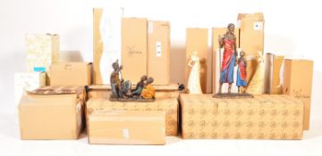 COLLECTION OF SOUL JOURNEYS / BELONGING TO AFRICA / LEONARDO COLLECTION FIGURINES