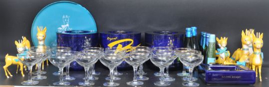 LARGE COLLECTION OF VINTAGE RETRO CENTURY BABYCHAM COLLECTORS WARE