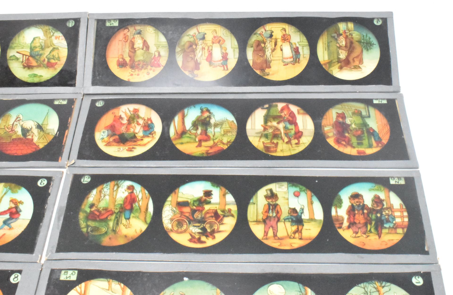 COLLECTION OF 12 20TH CENTURY MAGIC LANTERN SLIDES - Bild 3 aus 4