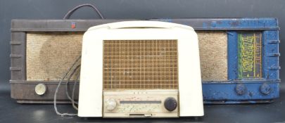 THREE VINTAGE 20TH CENTURY RADIOS