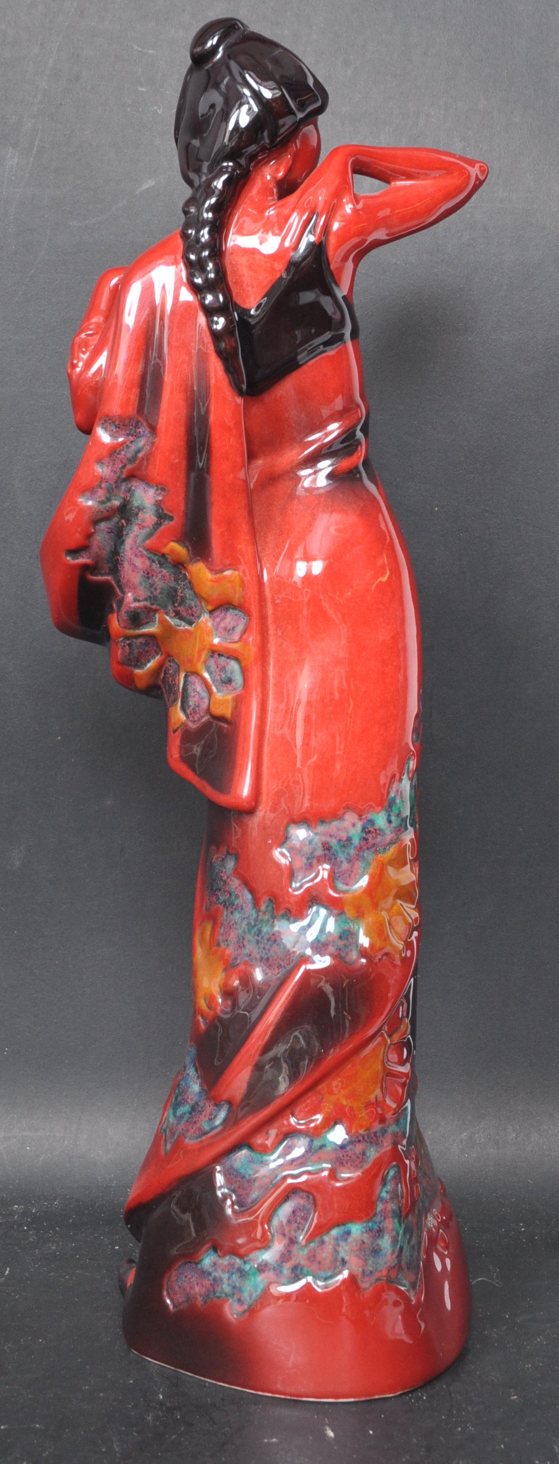 ROYAL DOULTON FLAMBÉ EASTERN GRACE FIGURINE - Image 3 of 6