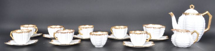 19TH CENTURY VICTORIAN WILEMAN / SHELLEY TEA SERVICE