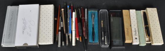 COLLECTION OF VINTAGE 20TH CENTURY PENS