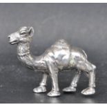 SILVER MINIATURE CAMEL FIGURINE