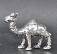 SILVER MINIATURE CAMEL FIGURINE