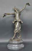 BRONZE FIGURE OF DANCING WOMAN