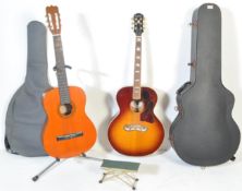 TWO 20TH CENTURY SIX STRING ACOUSTIC GUITARS