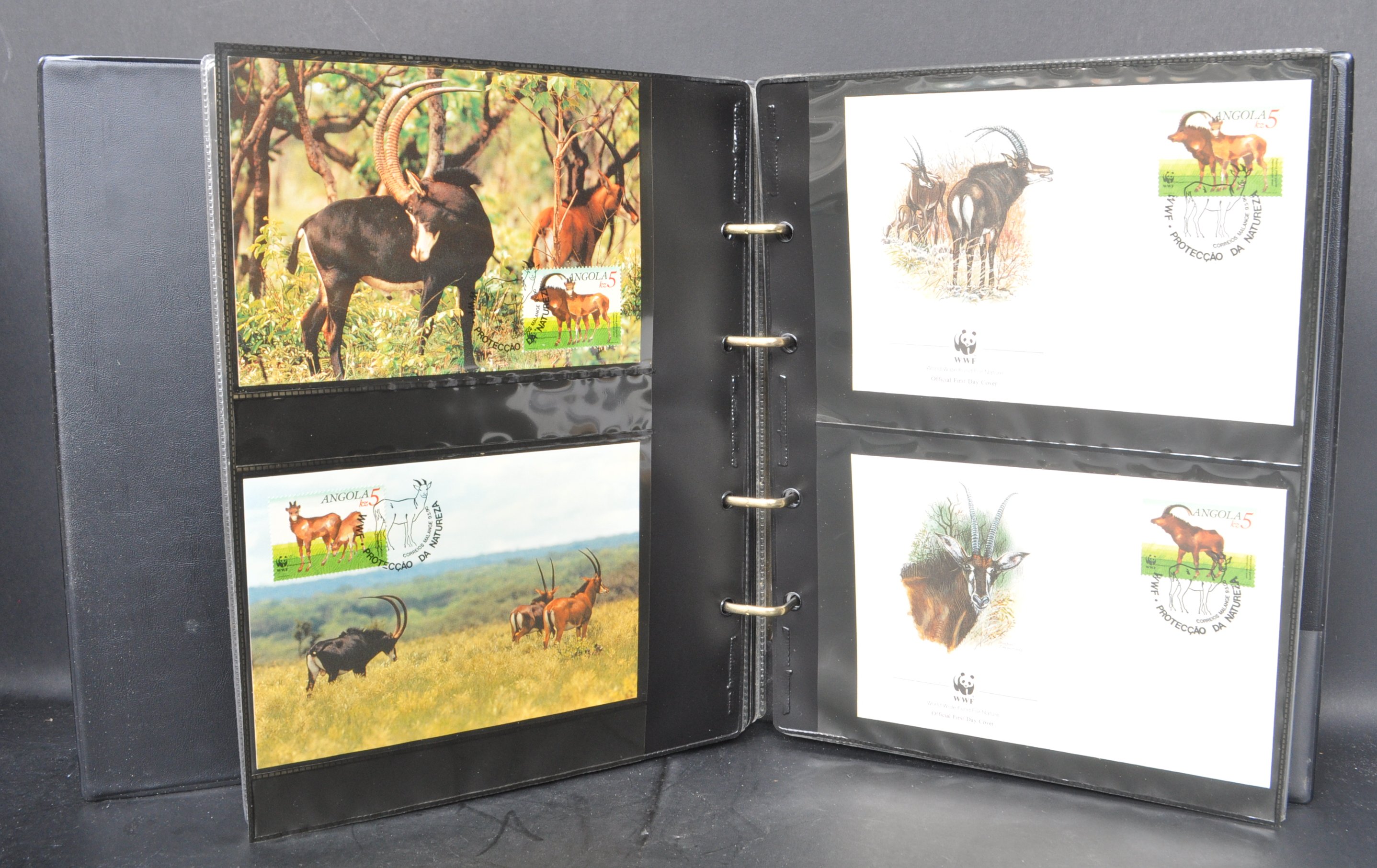 SIX ALBUMS OF WWF SPECIAL ISSUE STAMPS - Image 8 of 10