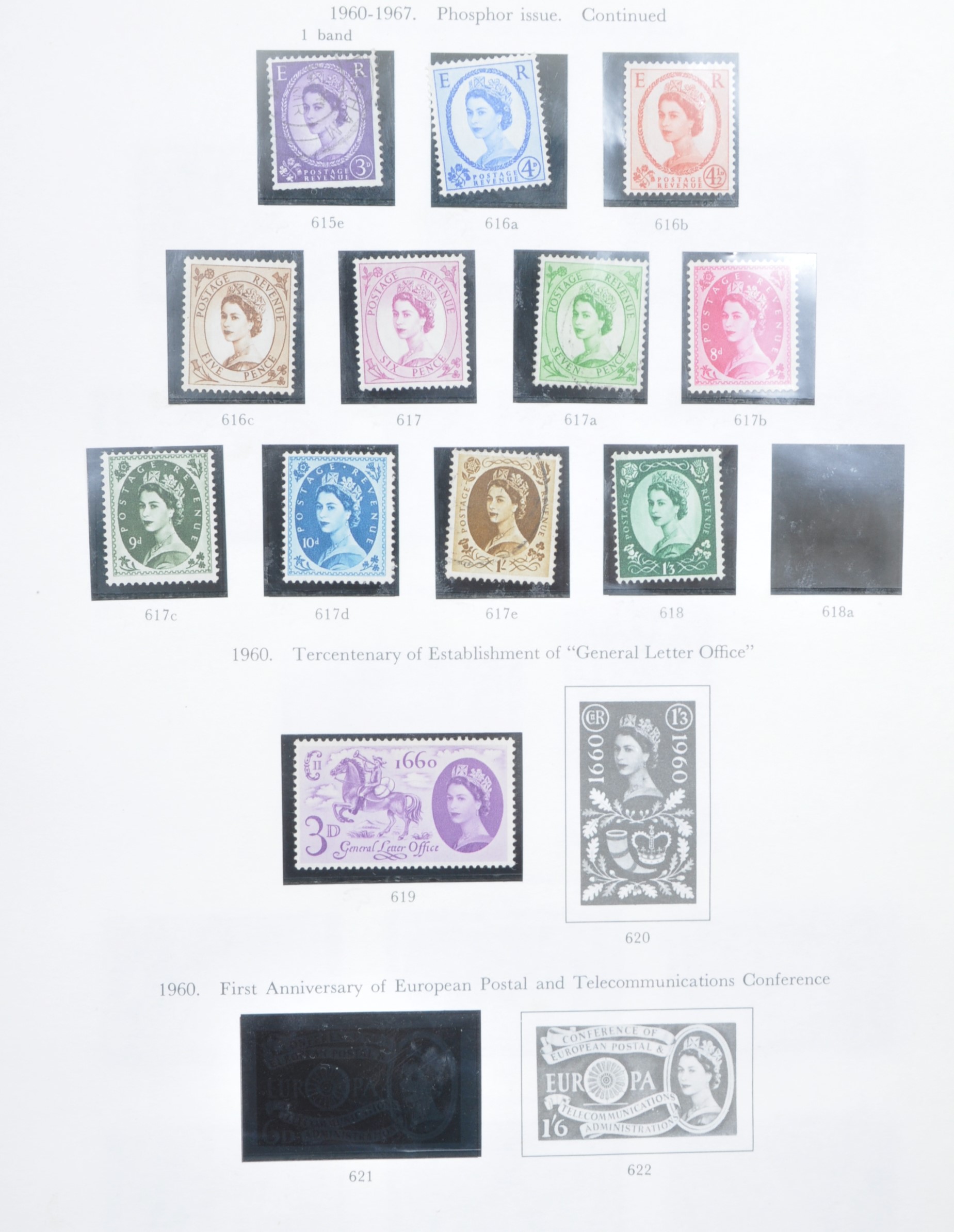 STAMPS - COLLECTION OF UNUSED DECIMAL ISSUES IN ALBUMS - Image 2 of 8