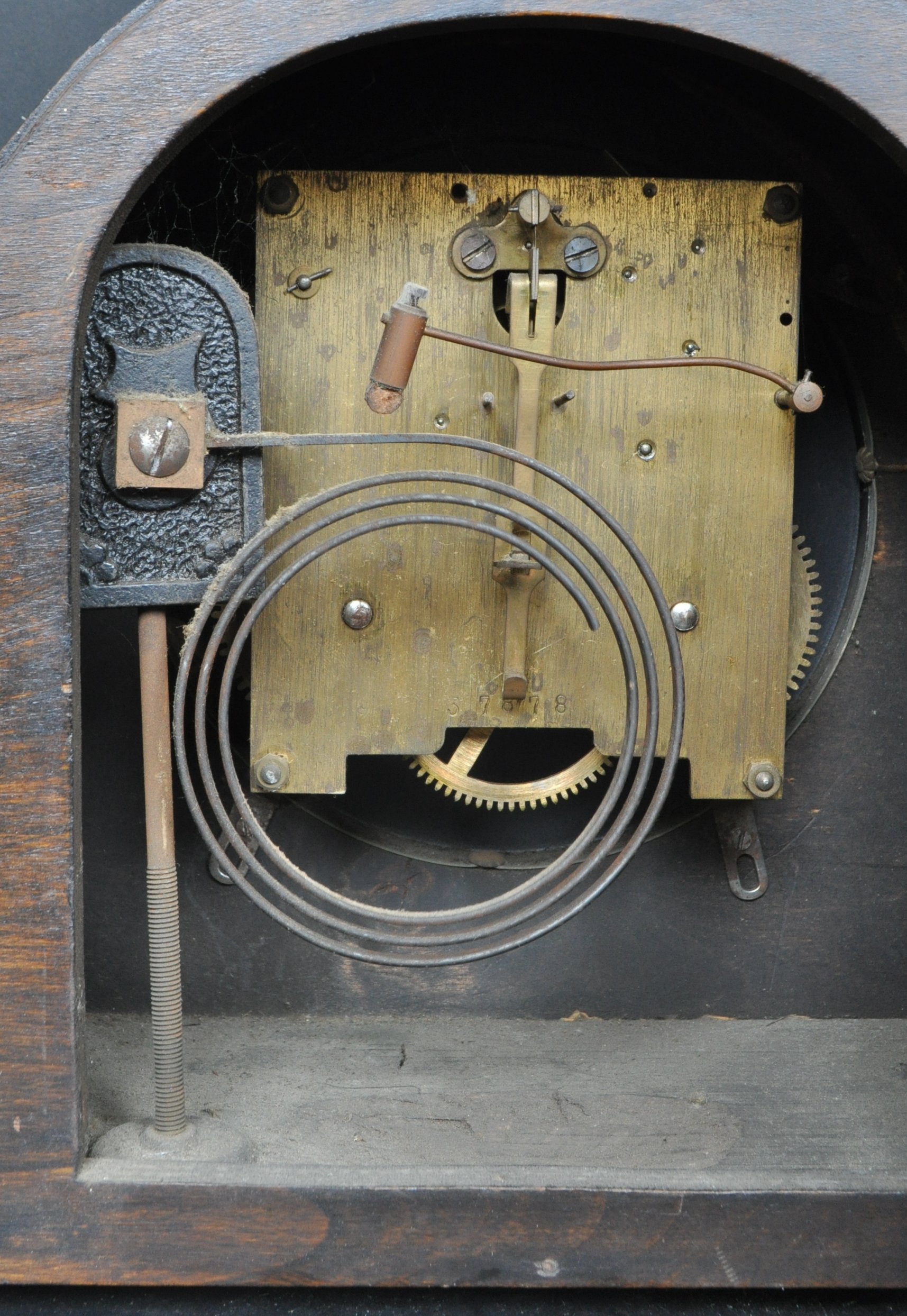 THREE EARLY 20TH CENTURY MANTEL CLOCKS - Image 3 of 6