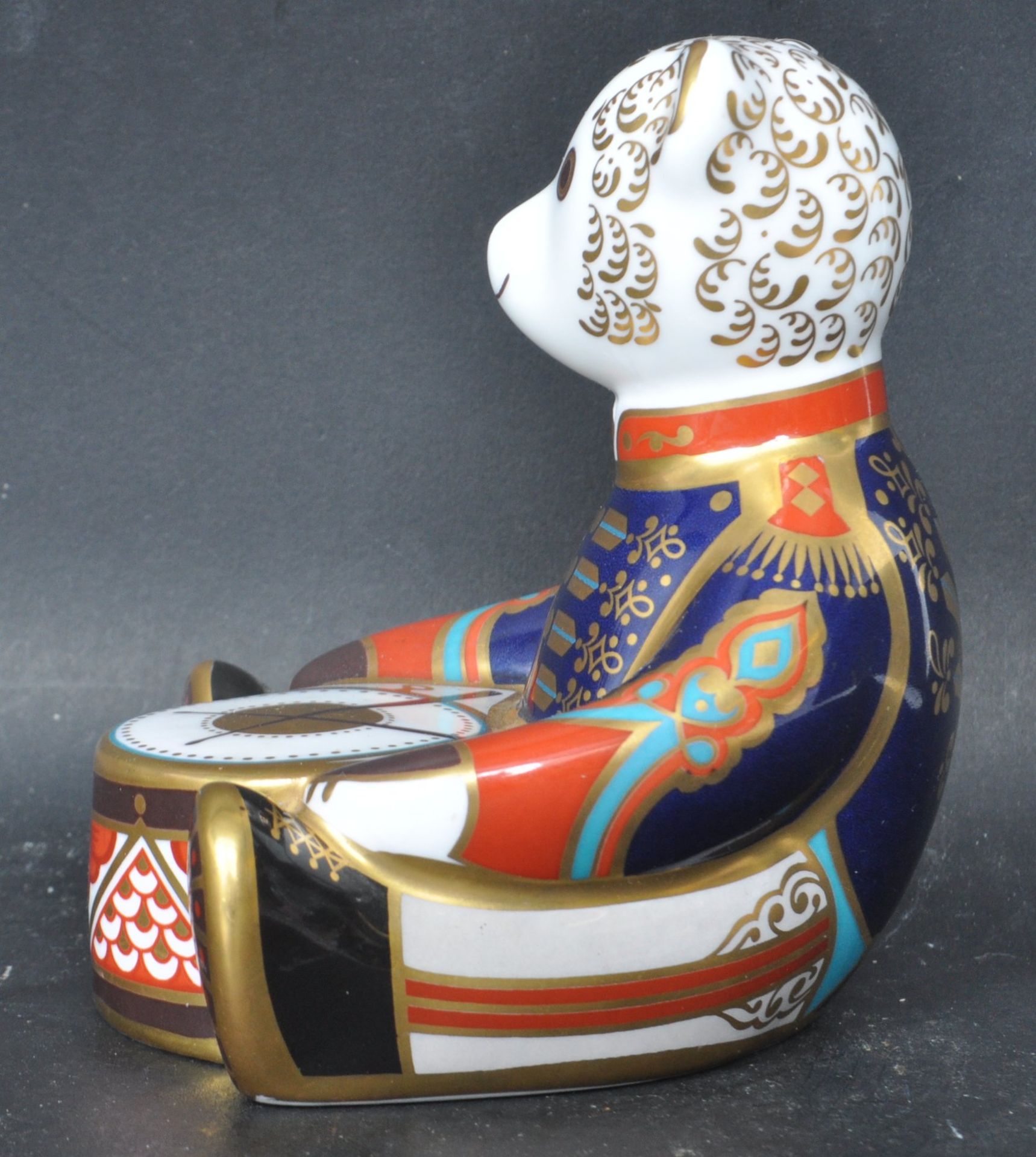 ROYAL CROWN DERBY DRUMMER BEAR PAPERWEIGHT - Image 2 of 5