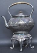 19TH CENTURY VICTORIAN ELKINGTON & CO SILVERPLATE KETTLE