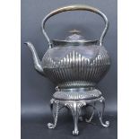 19TH CENTURY VICTORIAN ELKINGTON & CO SILVERPLATE KETTLE