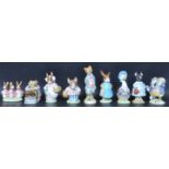 COLLECTION OF BESWICK BEATRIX POTTER F. WARNE & CO LTD FIGURINES