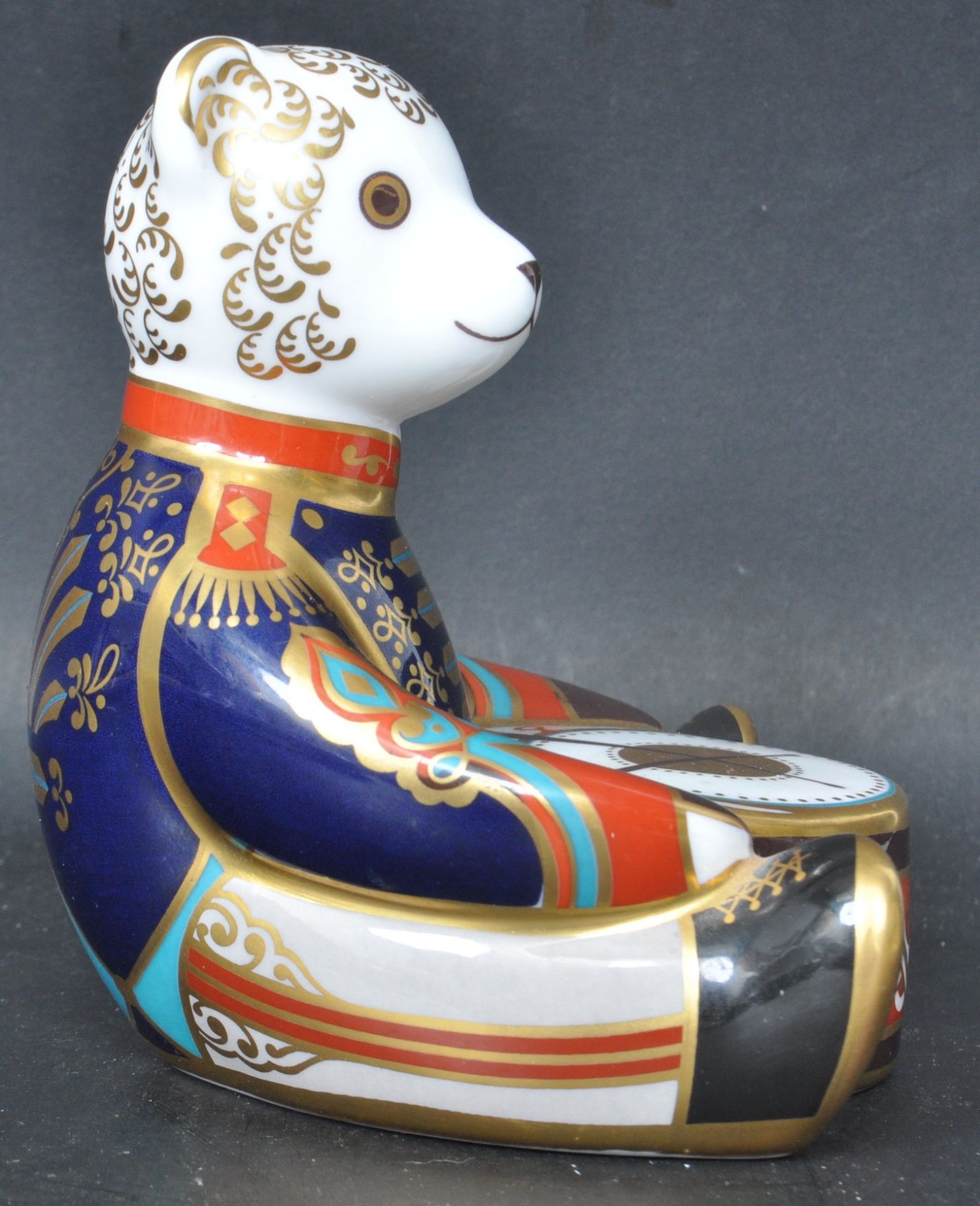 ROYAL CROWN DERBY DRUMMER BEAR PAPERWEIGHT - Image 4 of 5