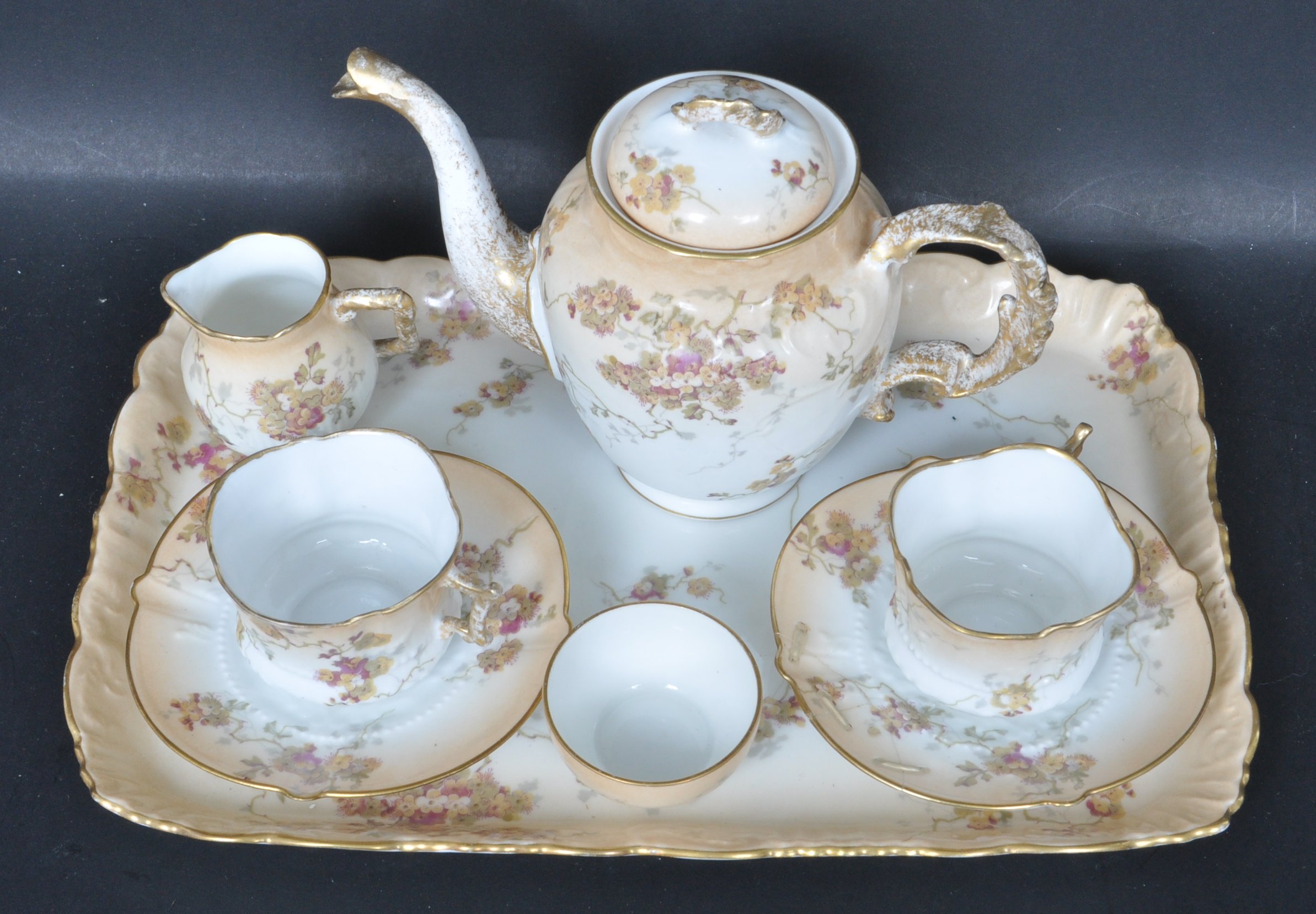 CIRCA 1900 LIMOGES 'TEA FOR TWO' CHINA SERVICE - Image 2 of 6