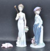 LLADRO 5400 - THE WANDERED - LLADRO 7617 - GARDEN CLASSIC