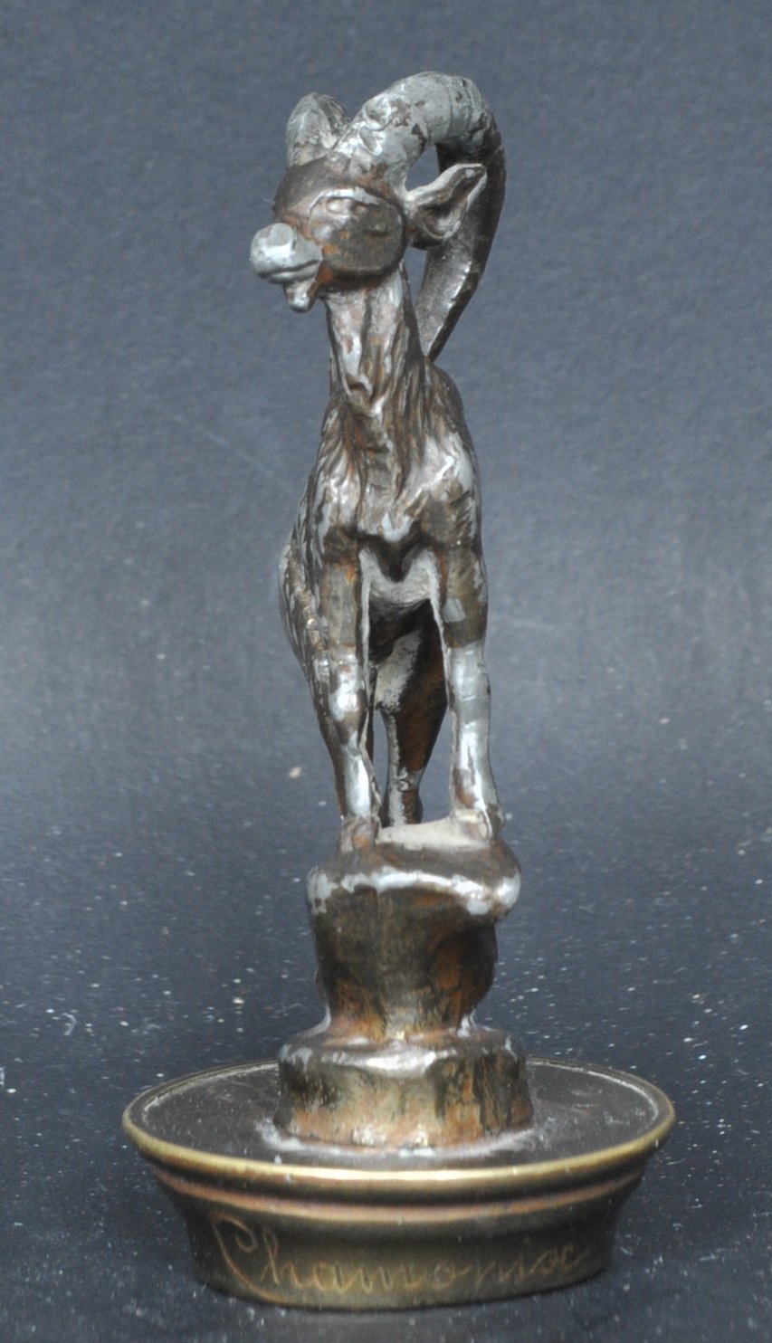 20TH CENTURY BRASS CHAMPAGNE BOTTLE STOPPER - Image 2 of 6