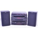 RETRO VINTAGE 20TH CENTURY HI FI STACKING SYSTEM