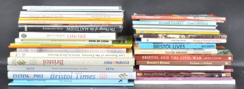 COLLECTION OF BRISTOL RELATED HISTORY BOOKS INCLUDING REECE WINSTONE