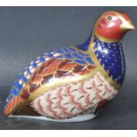 ROYAL CROWN DERBY PARTRIDGE PAPERWEIGHT