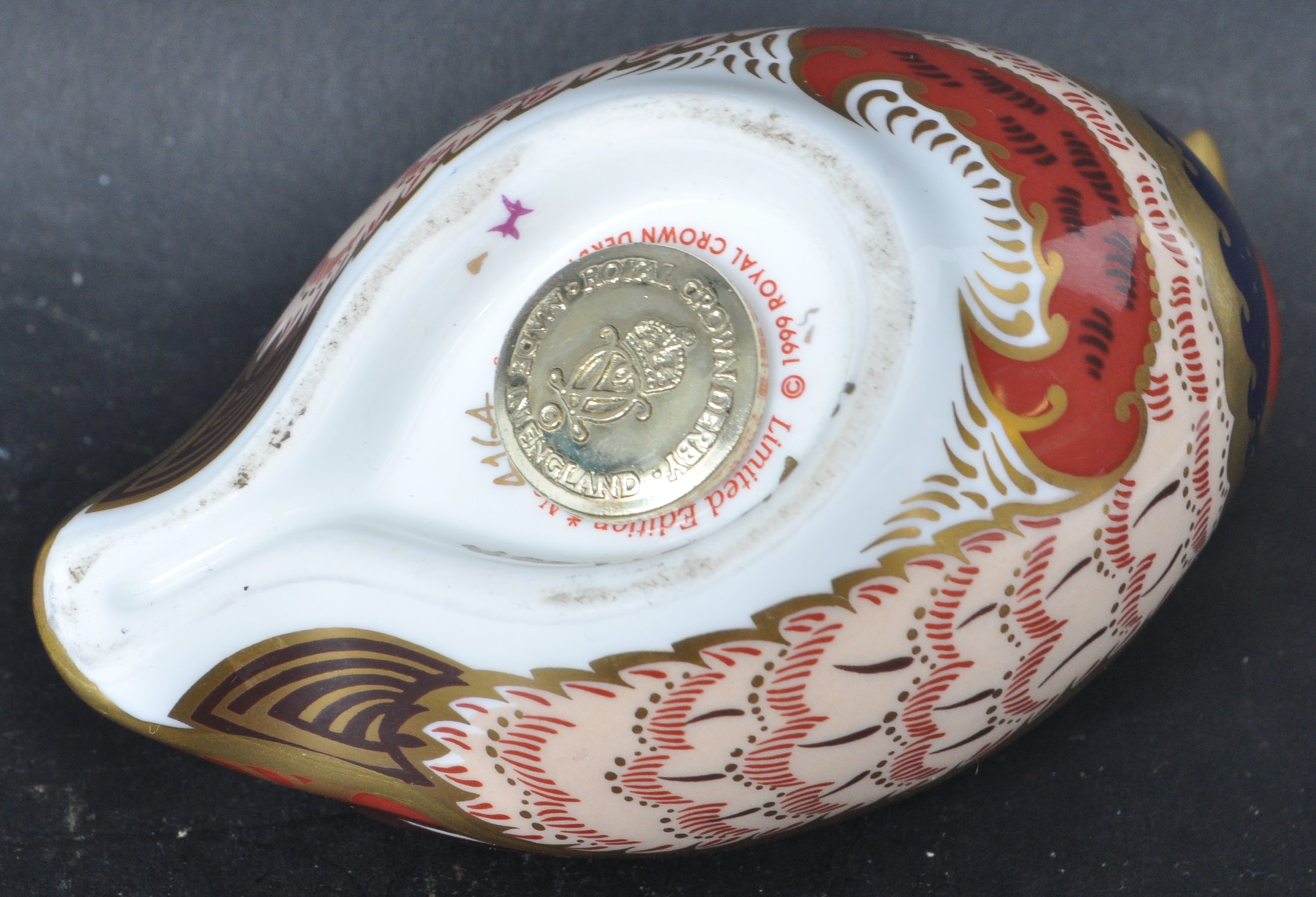 ROYAL CROWN DERBY PARTRIDGE PAPERWEIGHT - Image 5 of 6