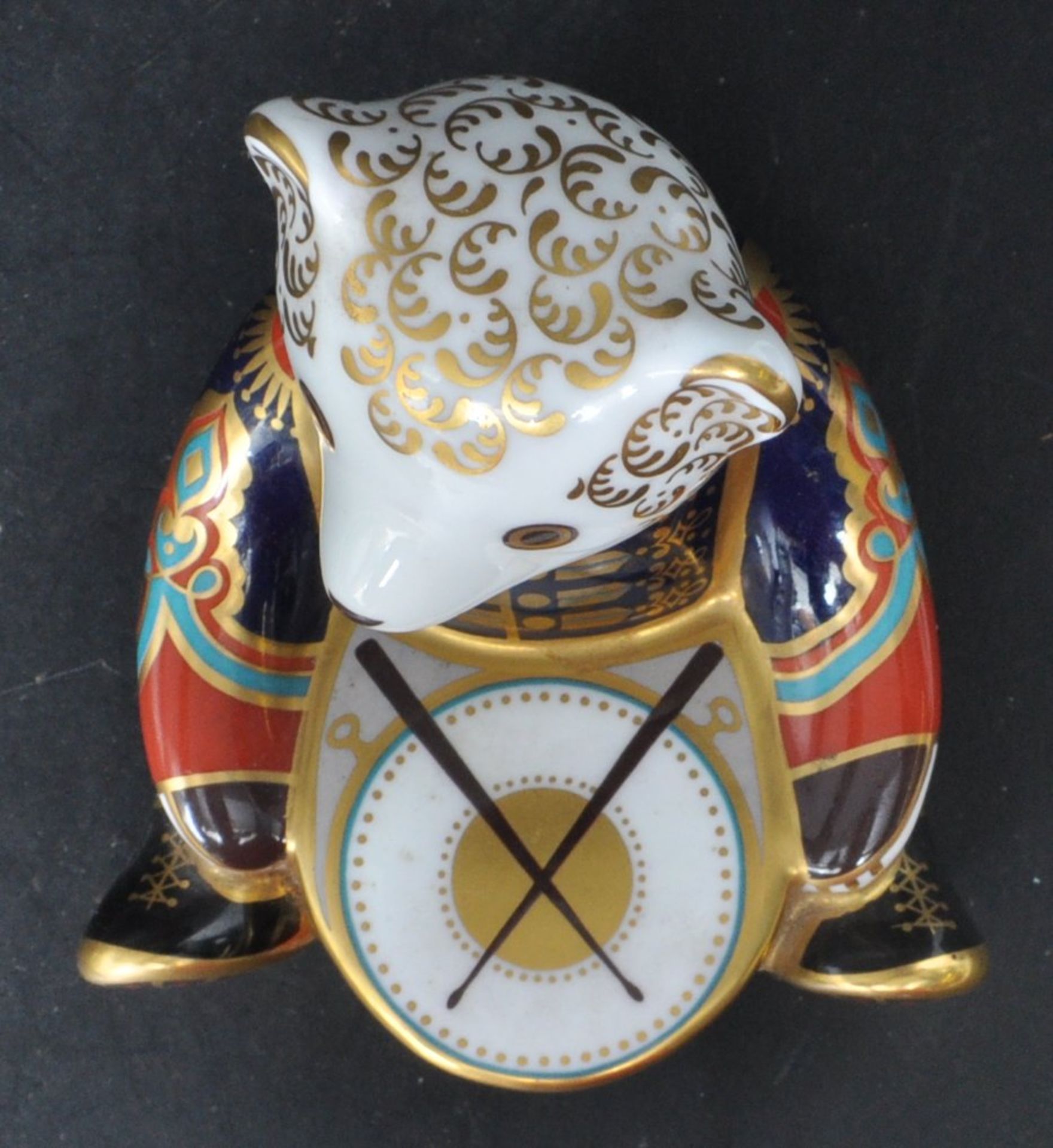ROYAL CROWN DERBY DRUMMER BEAR PAPERWEIGHT - Image 5 of 5