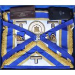 COLLECTION OF VINTAGE 20TH CENTURY MASONIC REGALIA