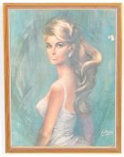 1960S VINTAGE RETRO LOUIS SHABNER URSULA PRINT