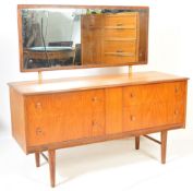 RETRO VINTAGE 20TH CENTURY TEAK WOOD DRESSING TABLE