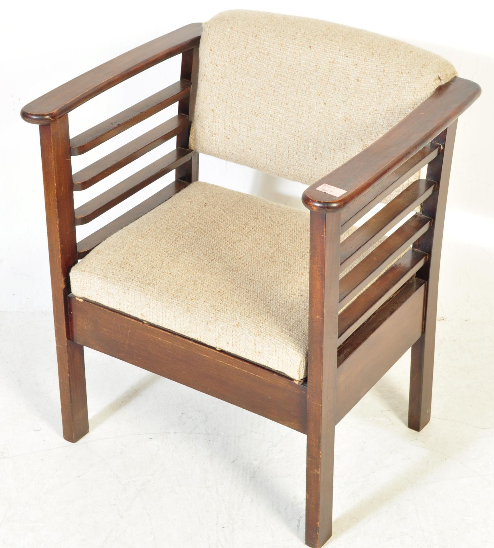 RETRO VINTAGE MID 20TH CENTURY UTILITY CHAIR - Image 2 of 6