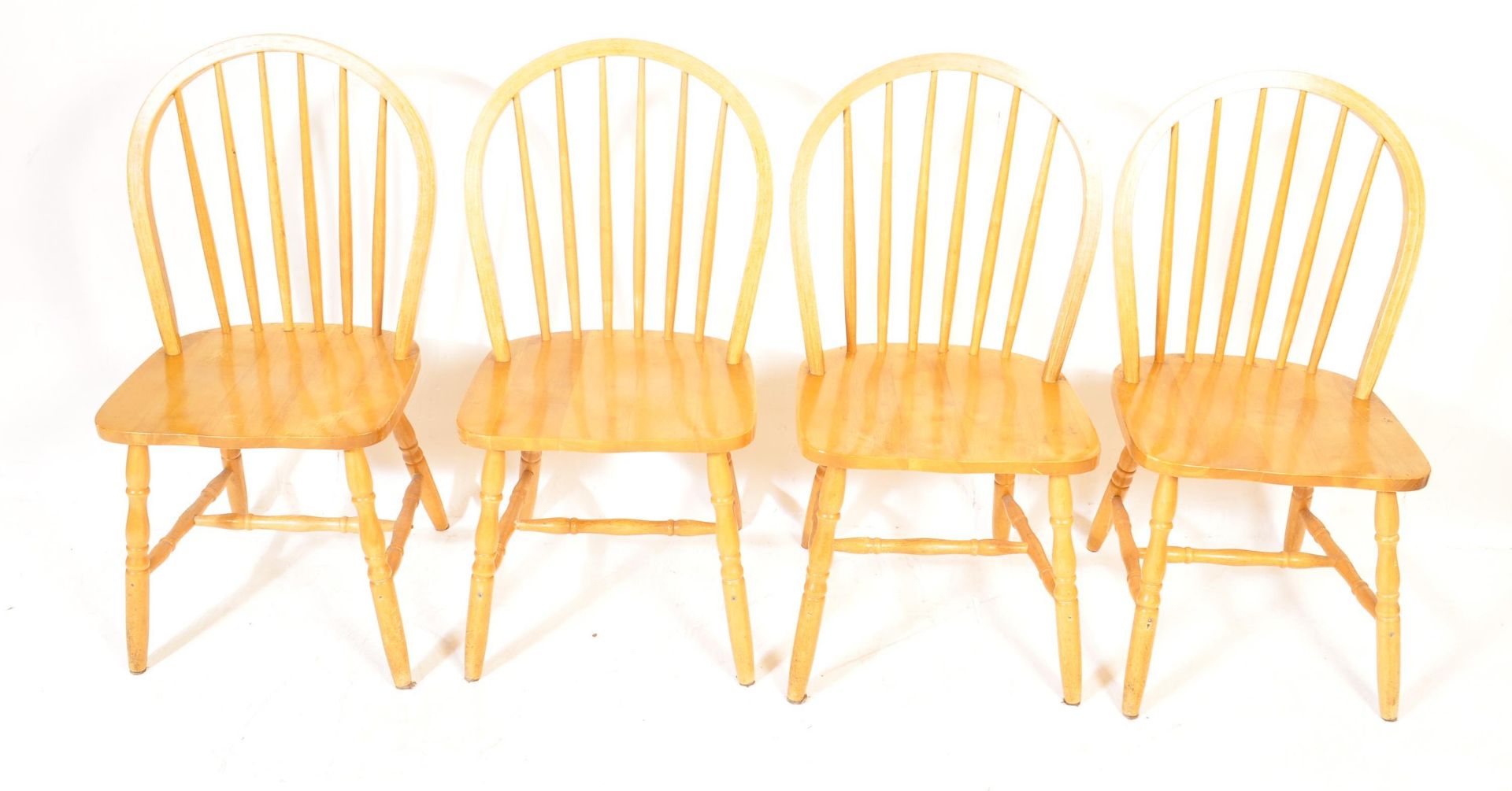 SET OF FOUR FARMHOUSE HOOPBACK CHAIRS - Image 2 of 6