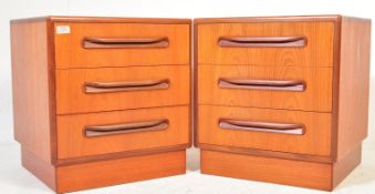 VICTOR B WILKINS - G PLAN FRESCO BEDSIDE CHESTS