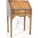 18TH CENTURY QUEEN ANNE MAHOGANY BUREAU