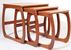 BRITISH MODERN DESIGN - NATHAN TEAK NEST OF TABLES