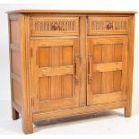 VINTAGE 20TH CENTURY JACOBEAN REVIVAL PRIORY OAK DRESSER BASE