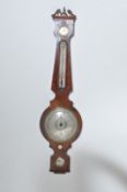 B GERONIMO OF BRISTOL 18TH CENTURY MERCURY BAROMETER