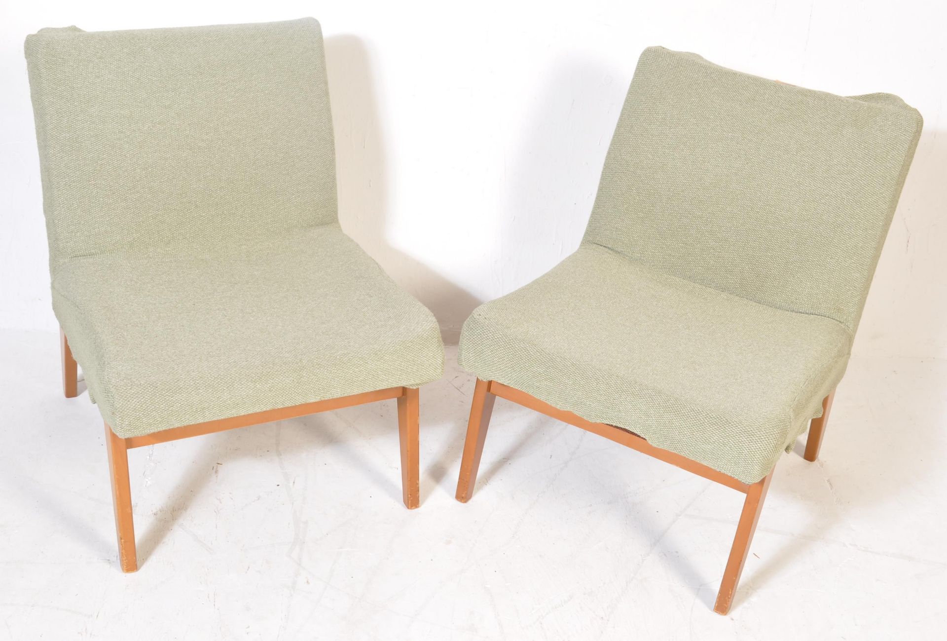 PAIR OF RETRO VINTAGE MID 20TH CENTURY CIRCA 1960S ITALIAN CHAIRS - Image 2 of 6